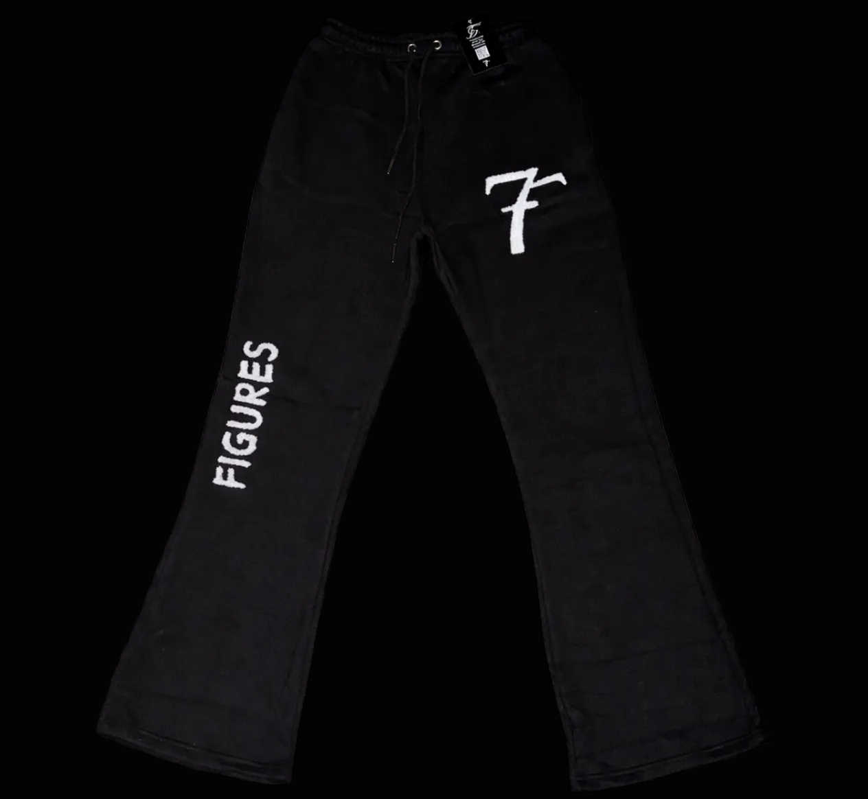 PG Black Flared Joggers